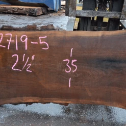 Goby Walnut Products Green Slabs Oregon Black Walnut Slab 122719-05