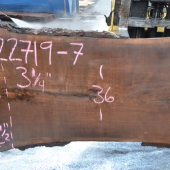Goby Walnut Products Green Slabs Oregon Black Walnut Slab 122719-07