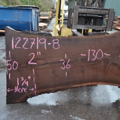 Goby Walnut Products Green Slabs Oregon Black Walnut Slab 122719-08