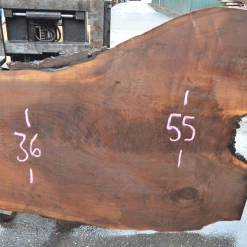 Goby Walnut Products Oregon Black Walnut Slab 122719-10 Green Slabs