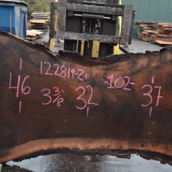 Goby Walnut Products Oregon Black Walnut Slab 122819-02