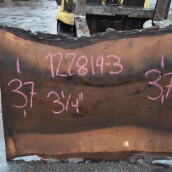 Goby Walnut Products Oregon Black Walnut Slab 122819-03