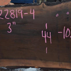 Goby Walnut Products Oregon Black Walnut Slab 122819-04