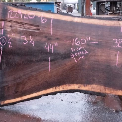 Goby Walnut Products Oregon Black Walnut Slab 122920-06