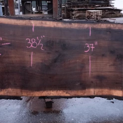 Goby Walnut Products Oregon Black Walnut Slab 122920-06