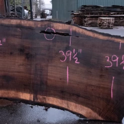 Goby Walnut Products Oregon Black Walnut Slab 122920-06