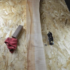 Goby Walnut Figured Shorts Big Leaf Maple Board B3900