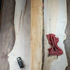 Goby Walnut Big Leaf Maple Board B4201 Figured Shorts