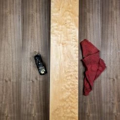 Goby Walnut Big Leaf Maple Board B4476 Figured Shorts