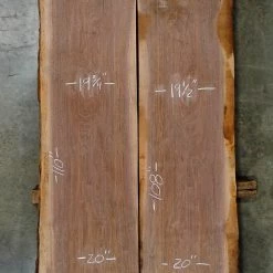 Goby Walnut Oregon Black Walnut Bookmatch BMBW-1052 Bookmatched Boards
