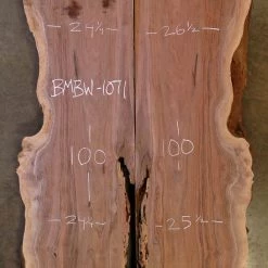 Goby Walnut Oregon Black Walnut Bookmatch BMBW-1071