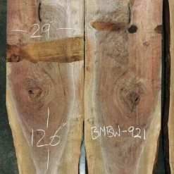 Goby Walnut Bookmatched Boards Oregon Black Walnut Bookmatch BMBW-921