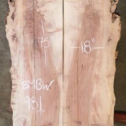 Goby Walnut Oregon Black Walnut Bookmatch BMBW-981 Bookmatched Boards