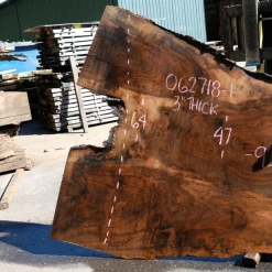 Goby Walnut Products Oregon Black Walnut Slab 062718-01