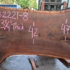 Goby Walnut Products Oregon Black Walnut Slab 082221-08 Green Slabs