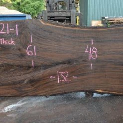 Goby Walnut Products Oregon Black Walnut Slab 082321-01 Green Slabs