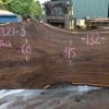 Goby Walnut Products Oregon Black Walnut Slab 082321-03 Green Slabs