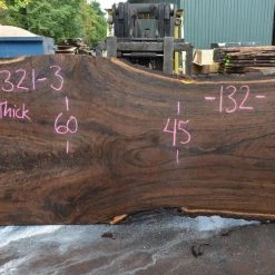 Goby Walnut Products Oregon Black Walnut Slab 082321-03 Green Slabs
