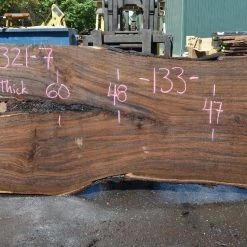 Goby Walnut Products Green Slabs Oregon Black Walnut Slab 082321-07