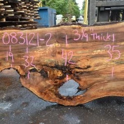Goby Walnut Products Green Slabs Big Leaf Maple Slab 083121-02