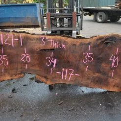 Goby Walnut Products Green Slabs Oregon Black Walnut Slab 090121x-01