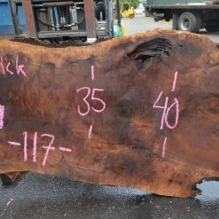 Goby Walnut Products Green Slabs Oregon Black Walnut Slab 090121x-01