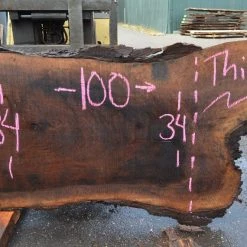 Goby Walnut Products Oregon Black Walnut Slab 090121x-02