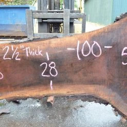 Goby Walnut Products Green Slabs Oregon Black Walnut Slab 090121x-03