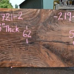 Goby Walnut Products Oregon Black Walnut Slab 090721-02 Green Slabs