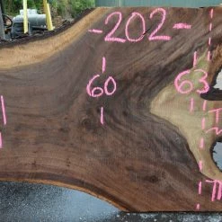 Goby Walnut Products Oregon Black Walnut Slab 090721-05