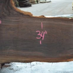 Goby Walnut Products Oregon Black Walnut Slab 090721-09