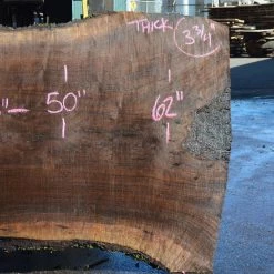 Goby Walnut Products Oregon Black Walnut Slab 091121-04 Green Slabs