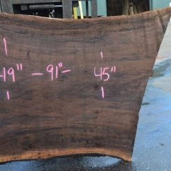 Goby Walnut Products Green Slabs Oregon Black Walnut Slab 091221-02