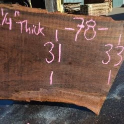 Goby Walnut Products Green Slabs Oregon Black Walnut Slab 091221-10