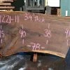 Goby Walnut Products Green Slabs Oregon Black Walnut Slab 091221-11