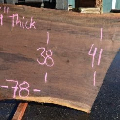 Goby Walnut Products Green Slabs Oregon Black Walnut Slab 091221-11