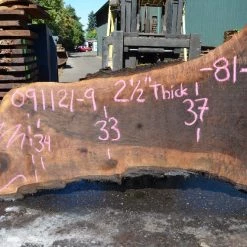 Goby Walnut Products Oregon Black Walnut Slab 091121-09