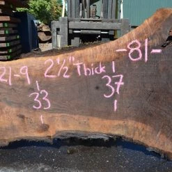 Goby Walnut Products Oregon Black Walnut Slab 091121-09