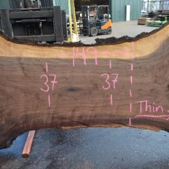 Goby Walnut Products Oregon Black Walnut Slab 090721-11