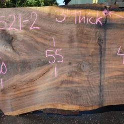 Goby Walnut Products Green Slabs Oregon Black Walnut Slab 091521-02