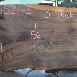 Goby Walnut Products Oregon Black Walnut Slab 091521-03