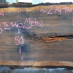 Goby Walnut Products Oregon Black Walnut Slab 091521-03