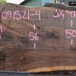 Goby Walnut Products Oregon Black Walnut Slab 091521-04