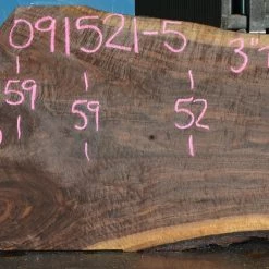 Goby Walnut Products Green Slabs Oregon Black Walnut Slab 091521-05