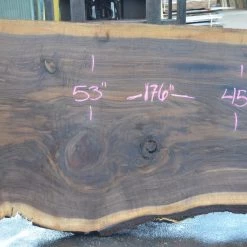 Goby Walnut Products Oregon Black Walnut Slab 091521-09 Green Slabs