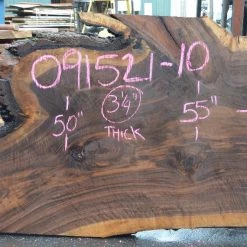 Goby Walnut Products Oregon Black Walnut Slab 091521-10