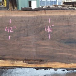 Goby Walnut Products Oregon Black Walnut Slab 091521-12 Green Slabs