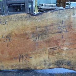 Goby Walnut Products Big Leaf Maple Slab 092021-07 Green Slabs