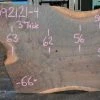 Goby Walnut Products Oregon Black Walnut 092121-04 Green Slabs