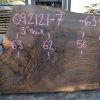 Goby Walnut Products Green Slabs Oregon Black Walnut 092121-07